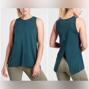 Athleta FOOTHILL SEAMLESS TANK Green